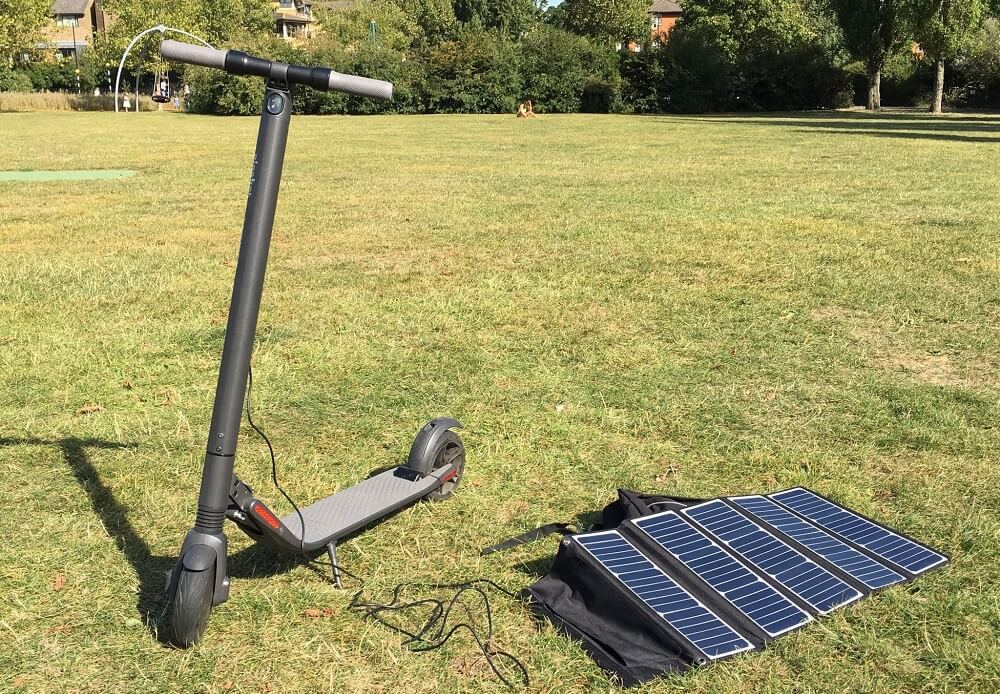 Solar powered e scooter — The idea of solar-powered e-scooters is not a fluke but rather a promising glimpse into the future of urban mobility