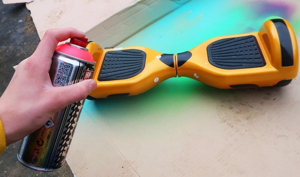 Custom Painted Hoverboard — Spray Paint