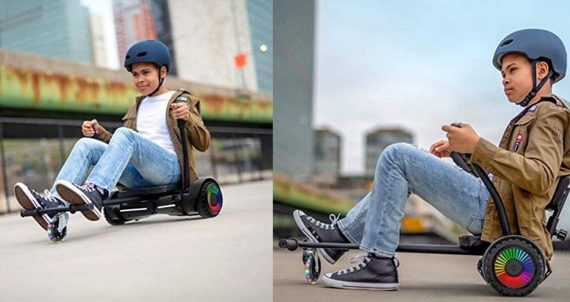 Streetsaw Hoverboard Kart Attachment Personal Electric Transport