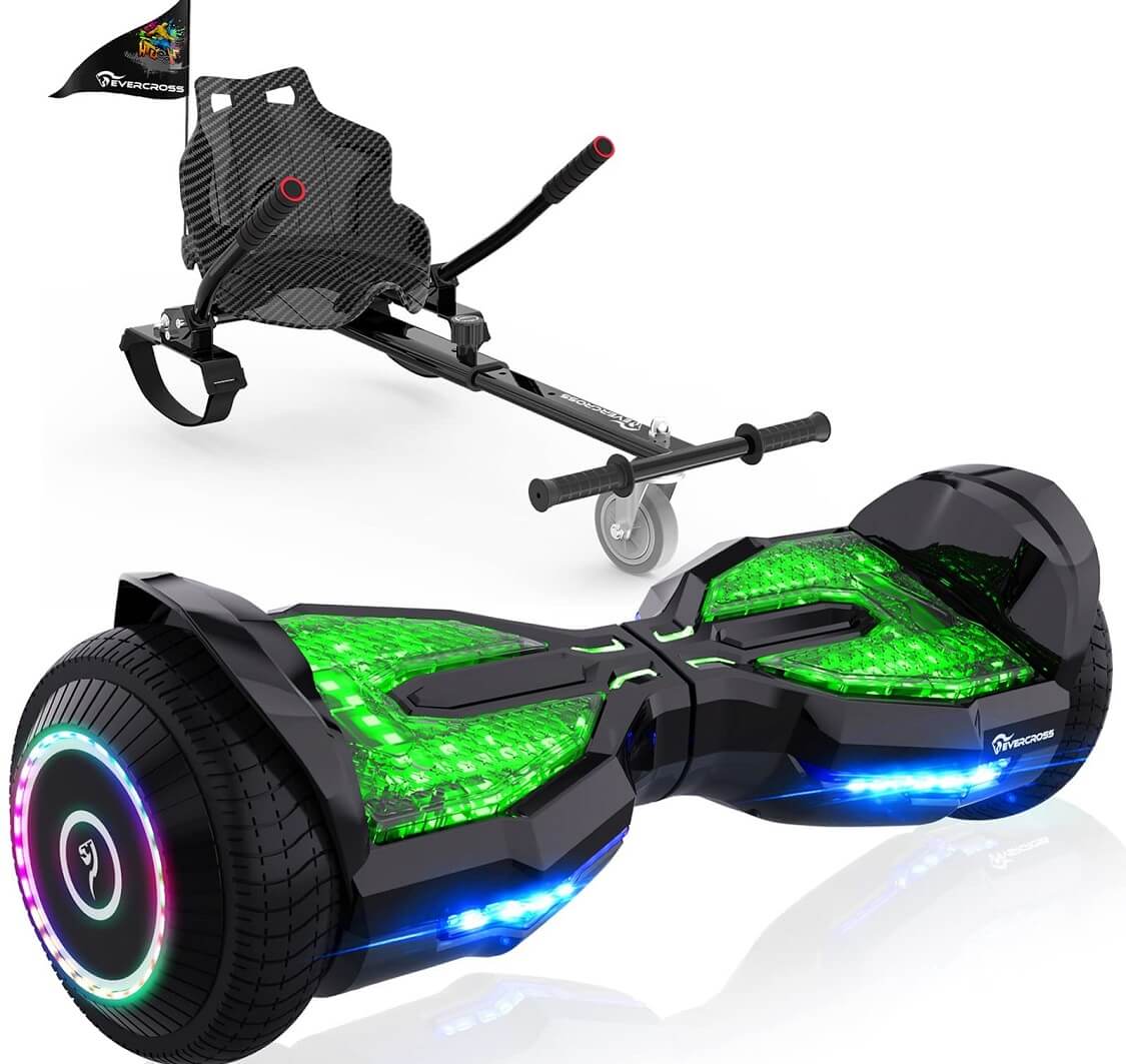 EVER CROSS Hoverboard Seat — My first hoverboard seat attachment