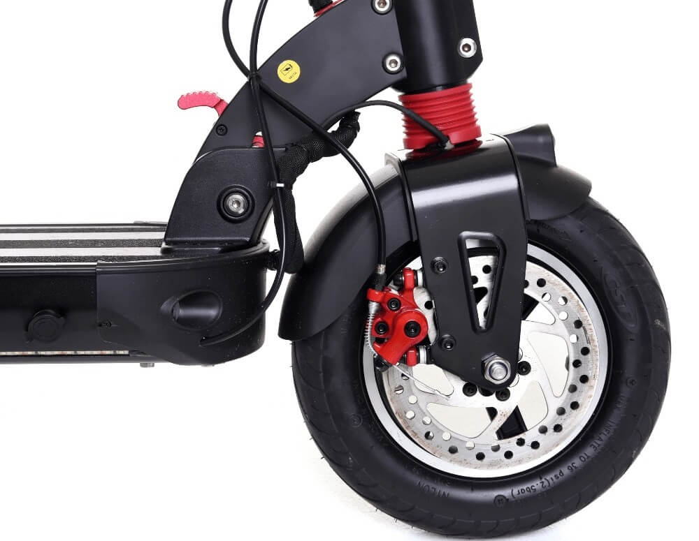 Electric scooter Zero 10 — Electric Brake System & Maneuverability review