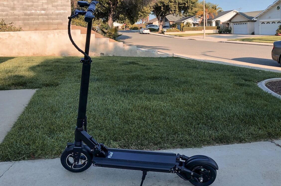 Fluidfreeride Horizon — Foldable electric scooter for heavy adults