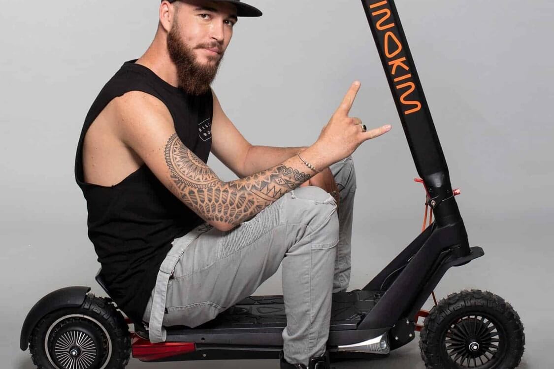 Inokim Ox Super — Foldable electric scooter for heavy adults