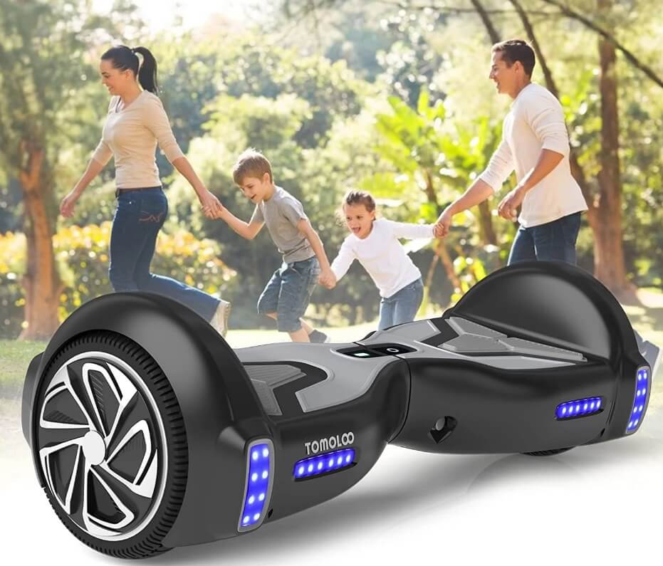Tomoloo music-rhythmed hoverboard — Intuitive Control