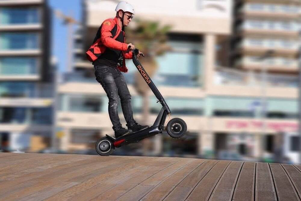 Inokim electric scooters — Maneuverability