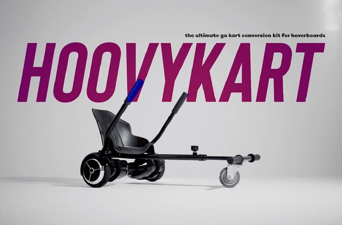 HoovyKart Attachment — The HoovyKart ensures a fun and dynamic ride with its effortless maneuverability