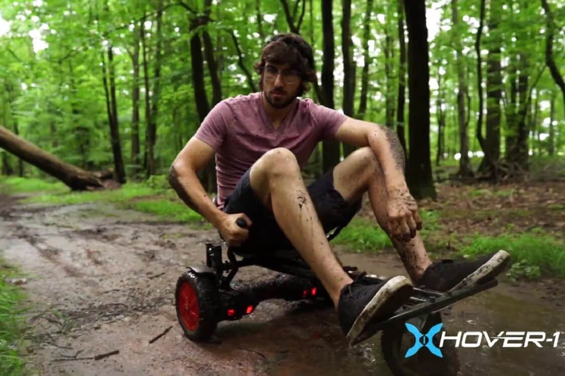 Hover 1 Buggy go kart attachment — A secure and stable ride