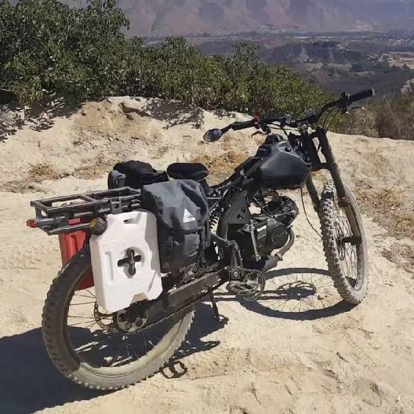 Motoped Survival – the board track-inspired survival motorized bike