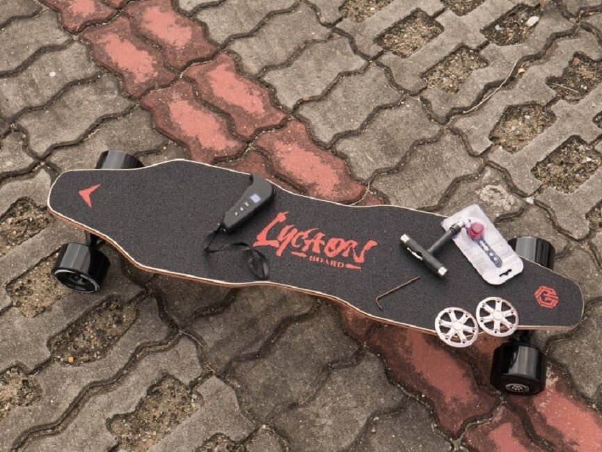 Lycaon GR electric skateboard — Performance & Range