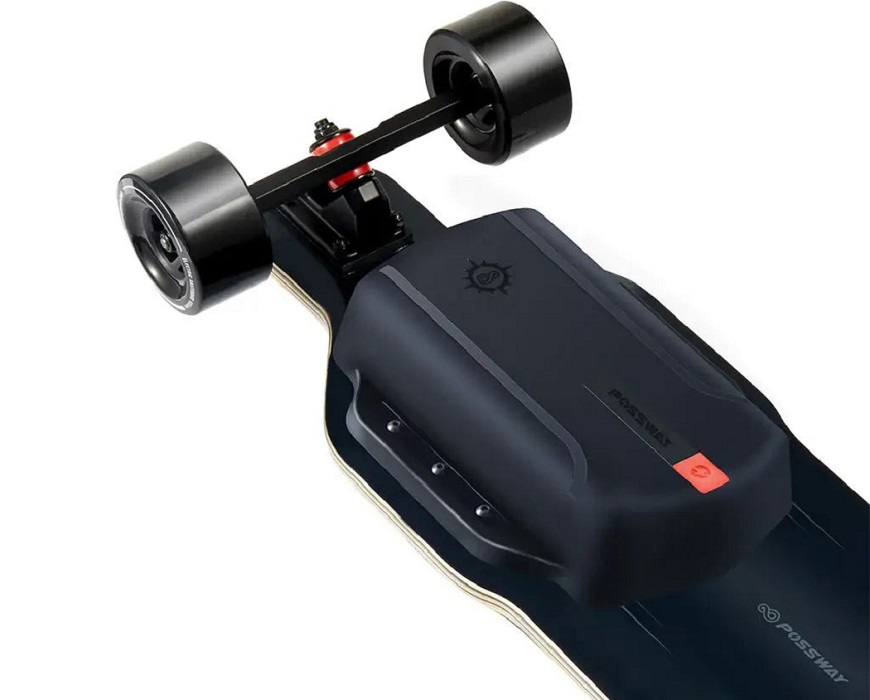 Possway T2 electric skateboard — Portability