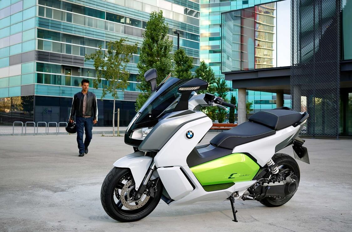 BMW C Evolution electric scooter — a new benchmark in urban electric mobility