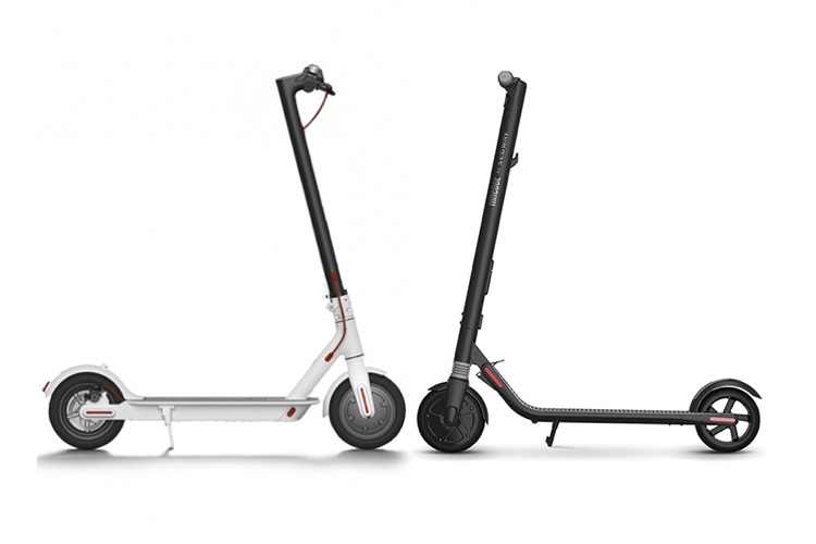 Segway ES2 and Xiaomi Mi M365 — Bird’s, Lime’s & Spin’s array of electric scooters, showcasing the commitment of all of these brands to enhancing rider experience