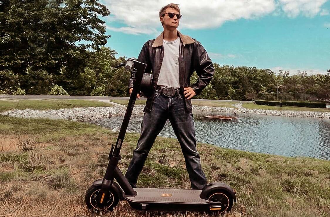 Segway Ninebot Max — Foldable electric scooter for adults