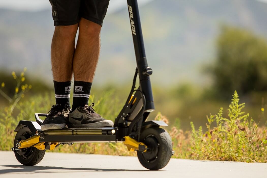 Splach Twin e-scooter — Smart features