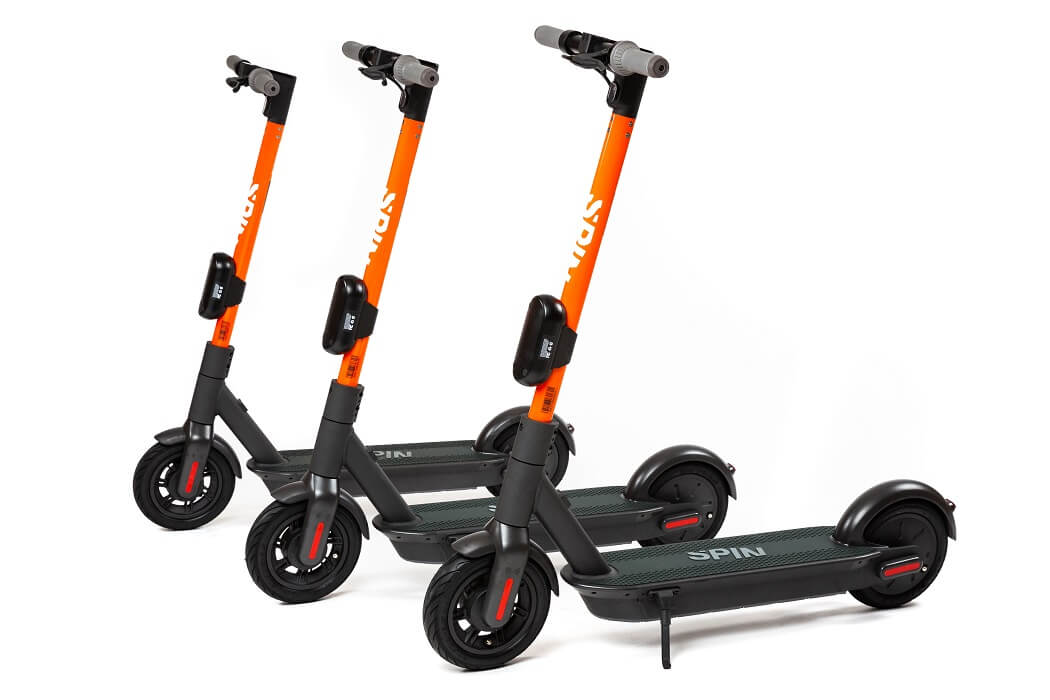 Spin scooters — The company's scooters are designed with user convenience in mind, offering features that enhance the overall journey