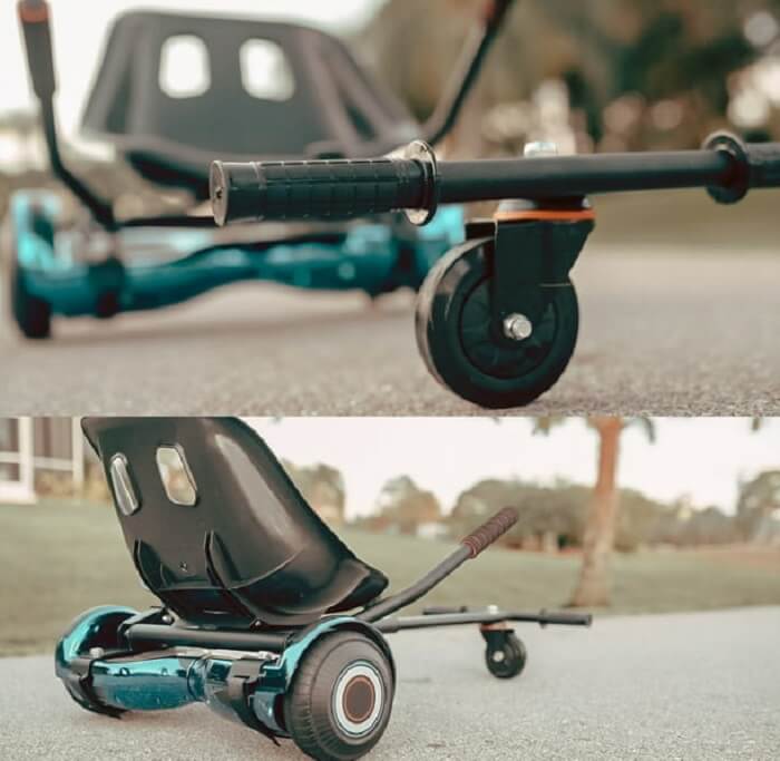 Streetsaw Hoverboard Kart Attachment Personal Electric Transport