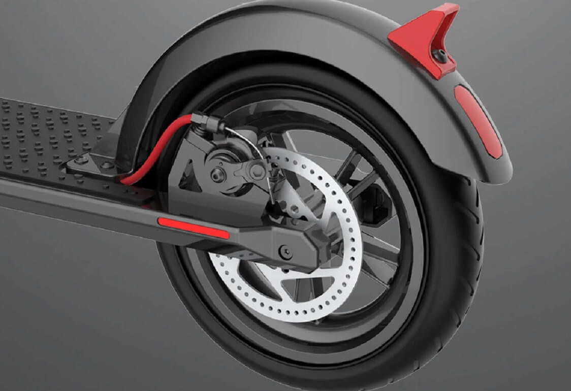 The Electric Brake System — Enhances safety and control during rides