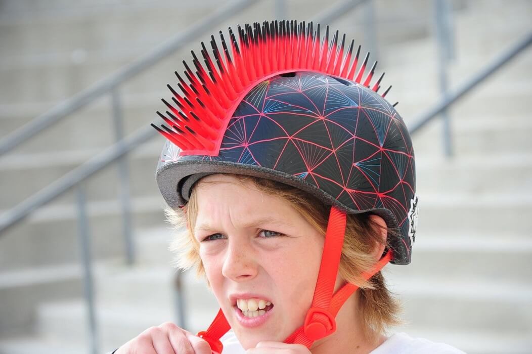 The Raskullz Mohawk Helmet — Best scooter helmets