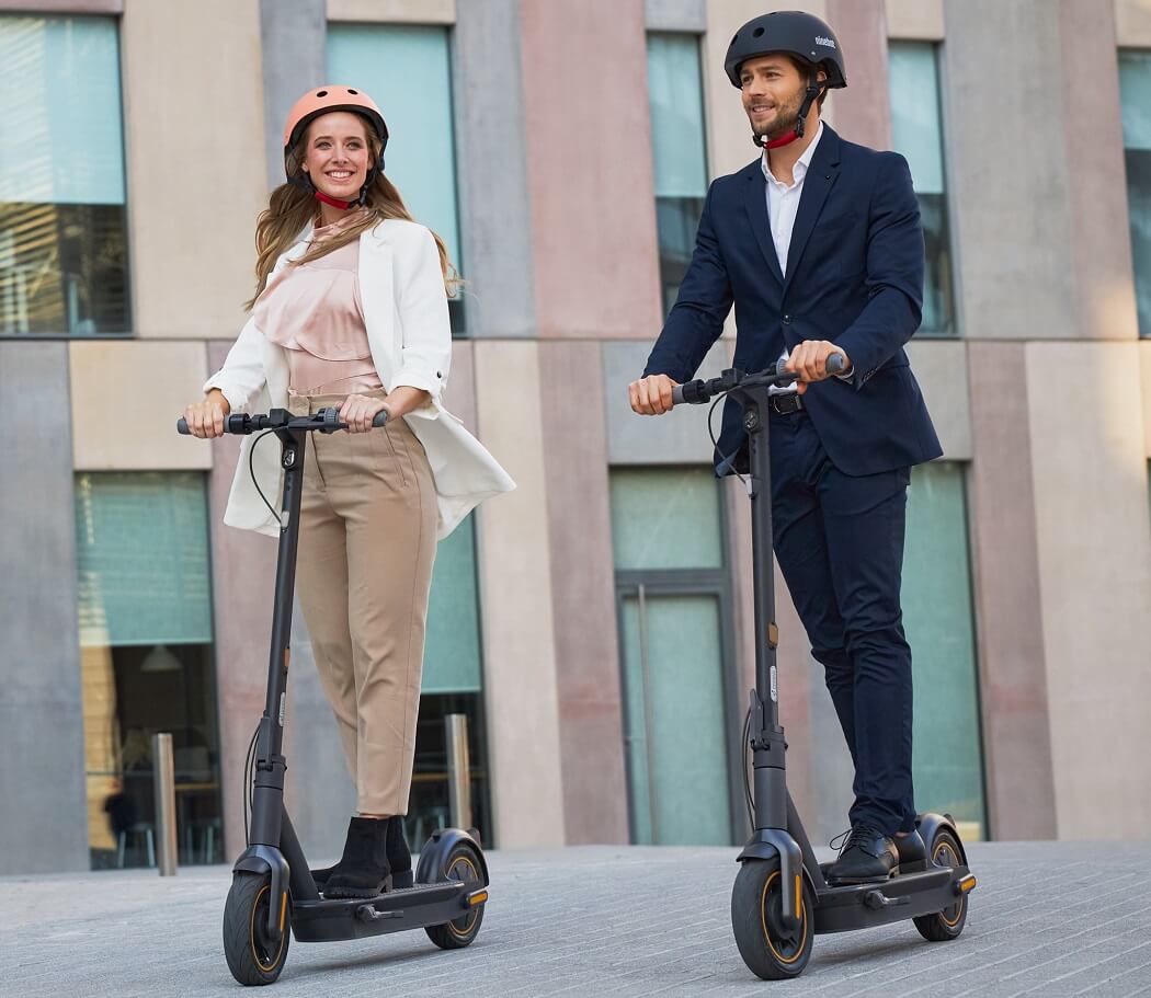 The Segway Ninebot Max — The best lightweight electric scooters with optional seats