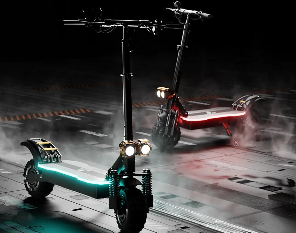 Electric scooter lighting accessories — Accessories for electric scooter