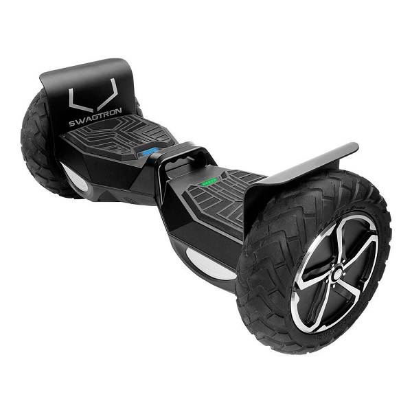 Swagtron T6 Hoverboard — a budget-friendly self-balancing scooter with built-in Bluetooth speakers and all-terrain capabilities, designed for fun and versatile riding experiences