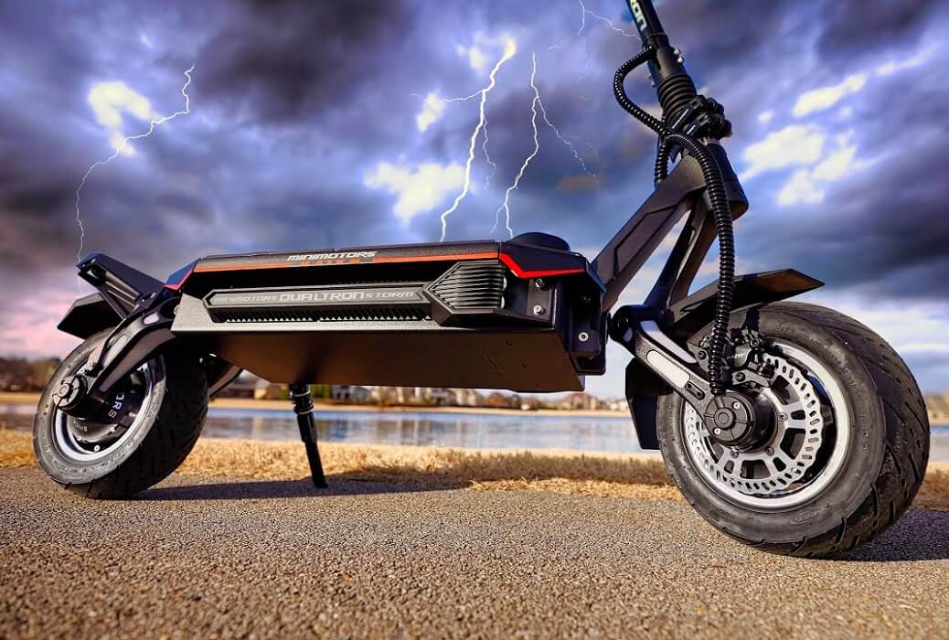 The Dualtron Storm — Electric scooter foldable lightweight